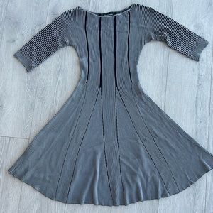 Emporio Armani Fit and Flare Dress